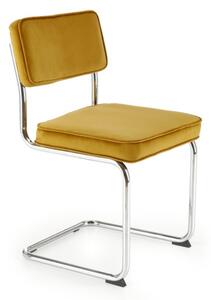 Jedálenská stolička ELEN, 49x85x55, žltá