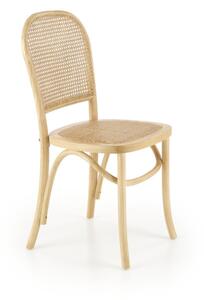 Jedálenská stolička AMY, 45x89x50, prírodná
