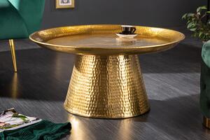 Konferenčný stolík Orient 65cm zlatý