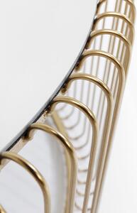Kare Design Konferenčný stolík Wire zlatý