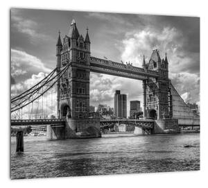 Tower Bridge - moderné obrazy (Obraz 30x30cm)