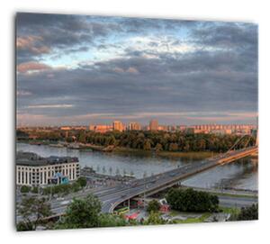 Pohľad na mesto - obraz (Obraz 30x30cm)