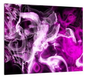 Obraz - fialový dym (Obraz 30x30cm)