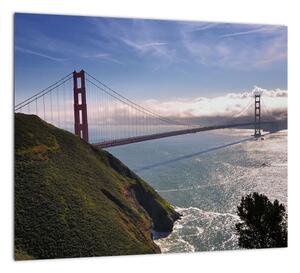 Golden Gate Bridge - moderné obrazy (Obraz 30x30cm)