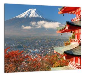 Hora Fuji - moderný obraz (Obraz 30x30cm)