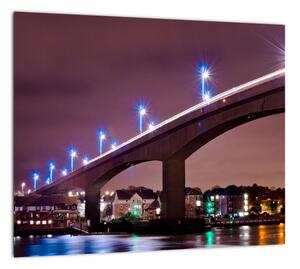 Nočná most - obraz (Obraz 30x30cm)