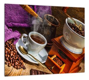 Kávový mlynček - obraz (Obraz 30x30cm)