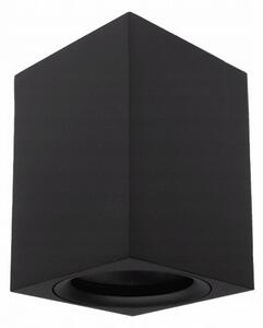 Stropní svítidlo GU10 LED, pohyblivé, výška 60x100 mm, černé
