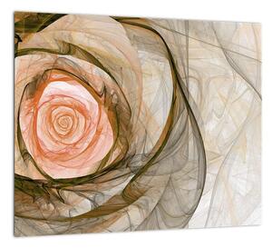 Abstraktný ruže - obraz (Obraz 30x30cm)