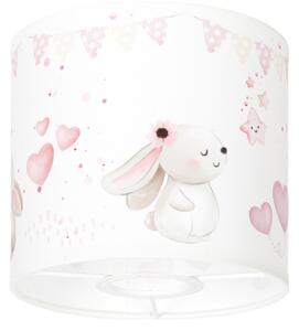BRILAGI - Univerzálne tienidlo BOBO E27 pr. 15 cm krémová/zajačiky