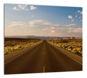 Panorama cesty - obraz (Obraz 30x30cm)