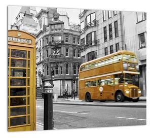 Abstraktný obraz - Londýn (Obraz 30x30cm)