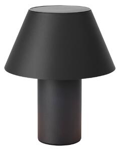 LED solárna stolová lampa Vivo, čierna, IP44, výška 30 cm, stmievateľné, Čierna, kov, Škandinávsky, Stojacie svietidlo