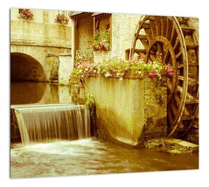 Vodné koleso - obraz (Obraz 30x30cm)