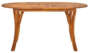 Záhradný stôl 150x90x75 cm akáciový masív