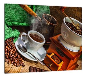 Obraz kávového zátišie (Obraz 30x30cm)