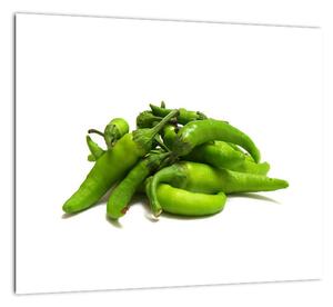 Zelené papričky - obraz (Obraz 30x30cm)