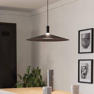 LED inteligentné závesné svietidlo Conomavilla-Z, čierna, Ø 45 cm RGB, Čierna, Obývacia izba / jedáleň, kov, Moderný, Závesné svietidlo