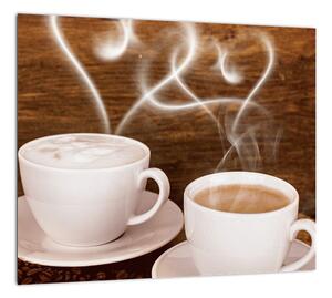 Kávové šálky - obrazy (Obraz 30x30cm)