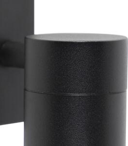 Inteligentné vonkajšie nástenné svietidlo čierne vrátane WiFi GU10 IP44 - Solo