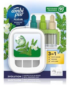 AmbiPur 3volution Morning Dew elektrický osviežovač vzduchu s náplňou 20 ml