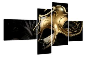 Karnevalová maska ??- moderný obraz (Obraz 110x70cm)