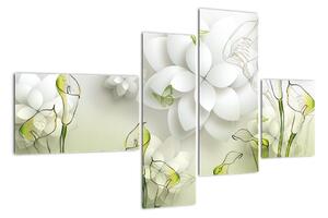 Moderný obraz - kvety (Obraz 110x70cm)