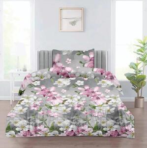 HOUSEWIFE RUŽOVÁ SAKURA bavlnené obliečky DeLuxe Obsah balenia: Štandardný rozmer 1x 140x200 + 1x 70x90
