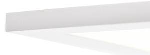 Stropné svietidlo biele vrátane LED a stmievača s diaľkovým ovládaním - Liv