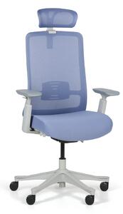 Kancelárska stolička MARRY 1+1 ZADARMO, modrá