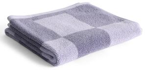 Bavlnený froté uterák Check Lavender 50 × 90 cm