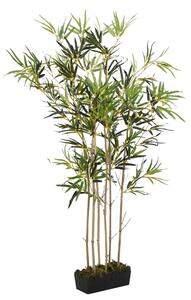 Umelý bambusový strom 828 listov 150 cm zelený