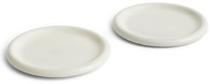 Tanier Barro Plate Off-white Ø 24 cm – set 2 ks