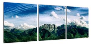Horský výhľad - moderné obrazy (Obraz 90x30cm)