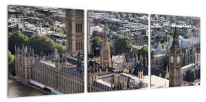 Britský parlament, obraz (Obraz 90x30cm)