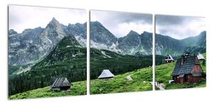 Údolie hôr - obraz (Obraz 90x30cm)