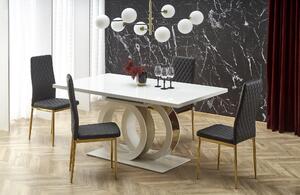 Luxusný jedálenský stôl Hema1964, biely