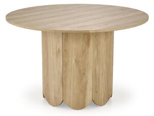Okrúhly jedálenský stôl HUGO 120 cm - dub prírodný