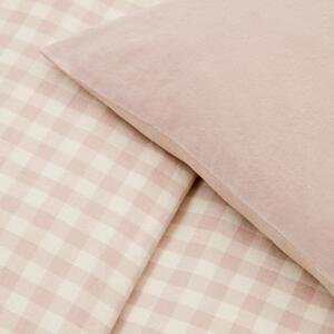 MUZZA Detská posteľná obliečka linya 90 x 190 cm ružová