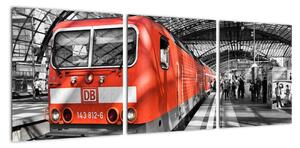 Obraz vlaku (Obraz 90x30cm)