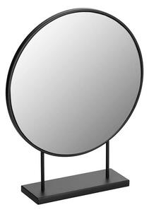 MUZZA Zrkadlo biali 36 x 45 cm čierne