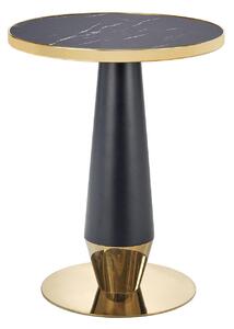Dizajnový jedálenský stôl Hema1968, čierny mramor