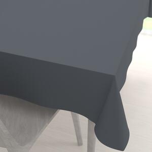 Biante Dekoračný obdĺžnikový obrus Rongo RG-017 Tmavo sivý 50x100 cm