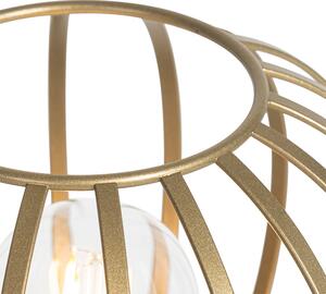 Dizajnová stolná lampa mosadz - Johanna