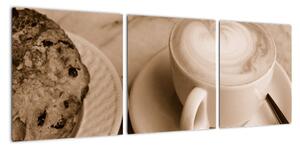 Káva - obraz (Obraz 90x30cm)