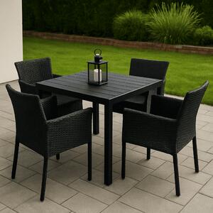 Záhradný set BRITA 4 + 1 | antracit