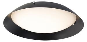 Moderné stropné svietidlo čierne 38 cm vrátane LED - Bjorn