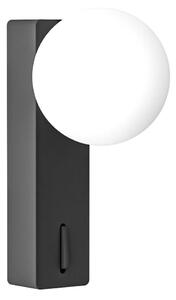 Open Design OR85570 - Nástenné svietidlo BOLETTA 1xG9/8W/230V čierne