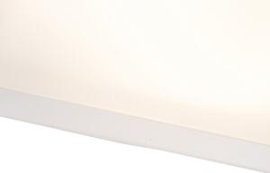 Moderné stropné svietidlo biele 24,5 cm vrátane LED - Edor