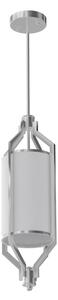 Open Design OR85853 - Luster na tyči ZUNDO 1xE27/15W/230V matný chróm/biela